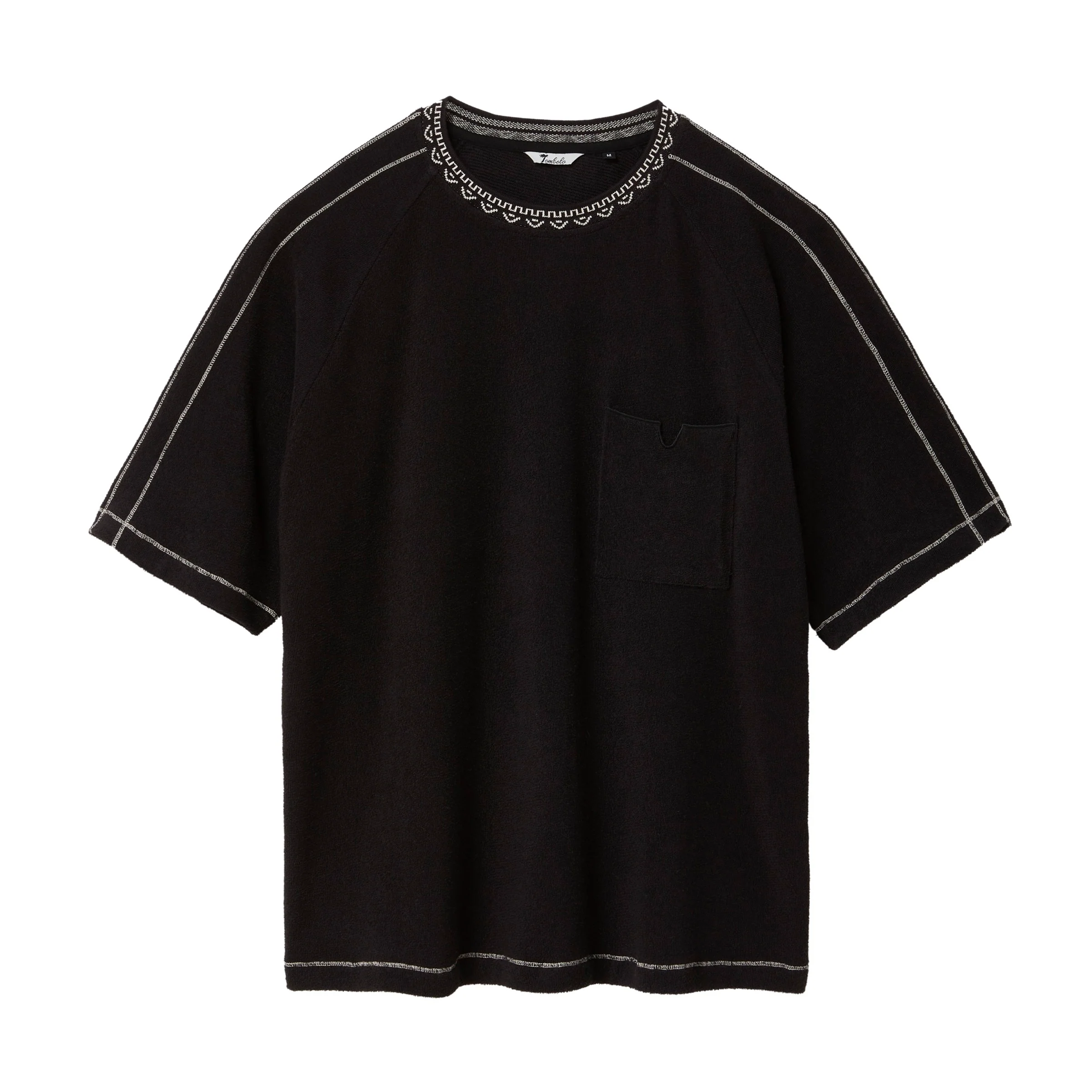 Raglan Terry Tee (Charcoal)