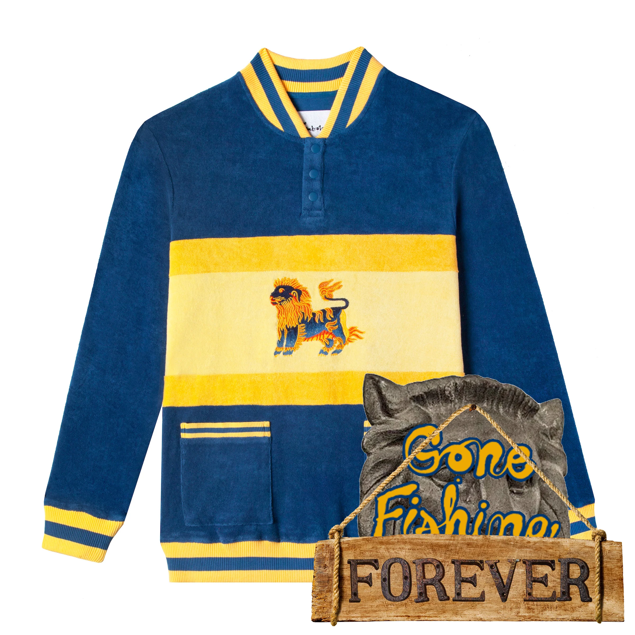 'Big Cat on Campus' Cabana (Long-Sleeve)