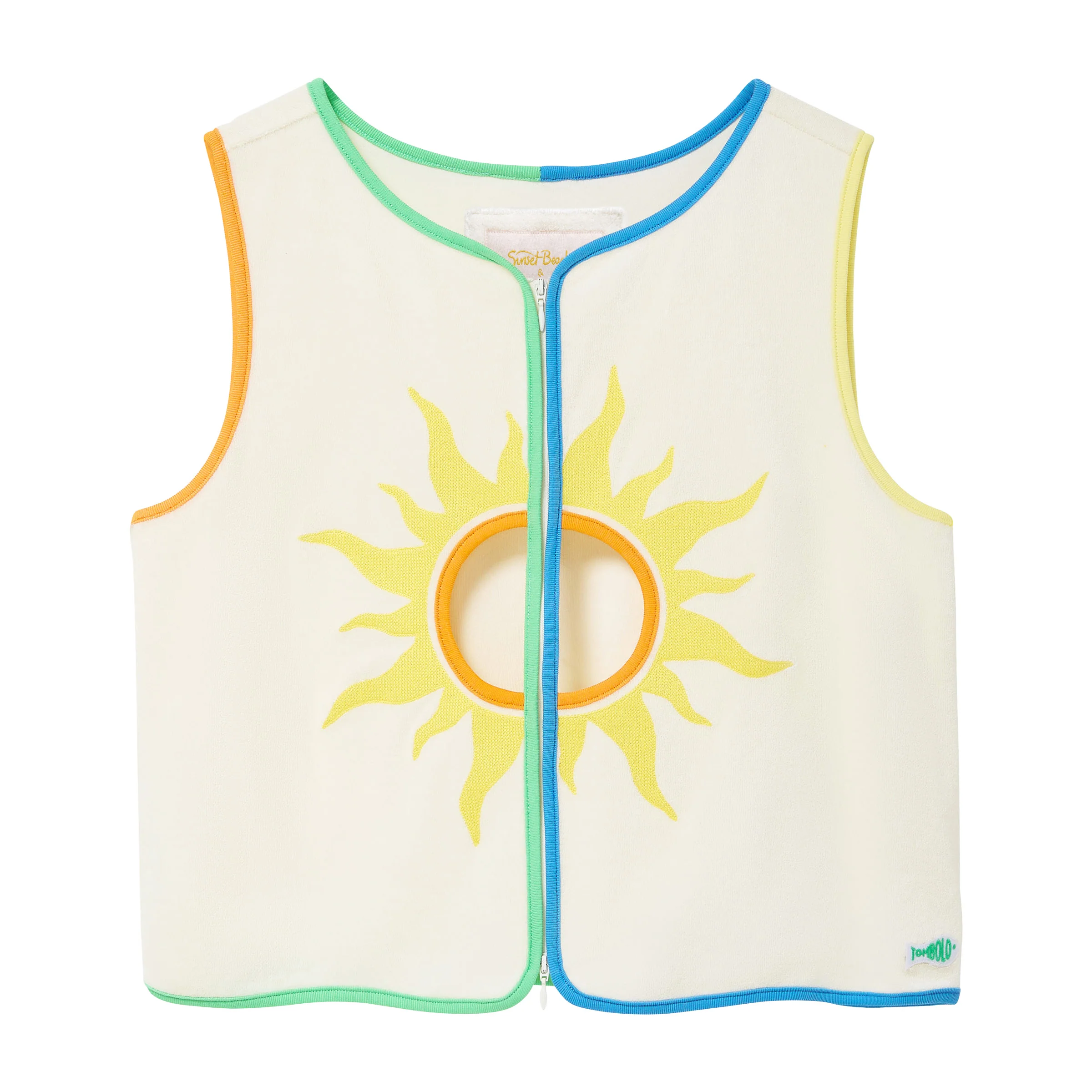 'Sunset Beach' Hand Towel Top