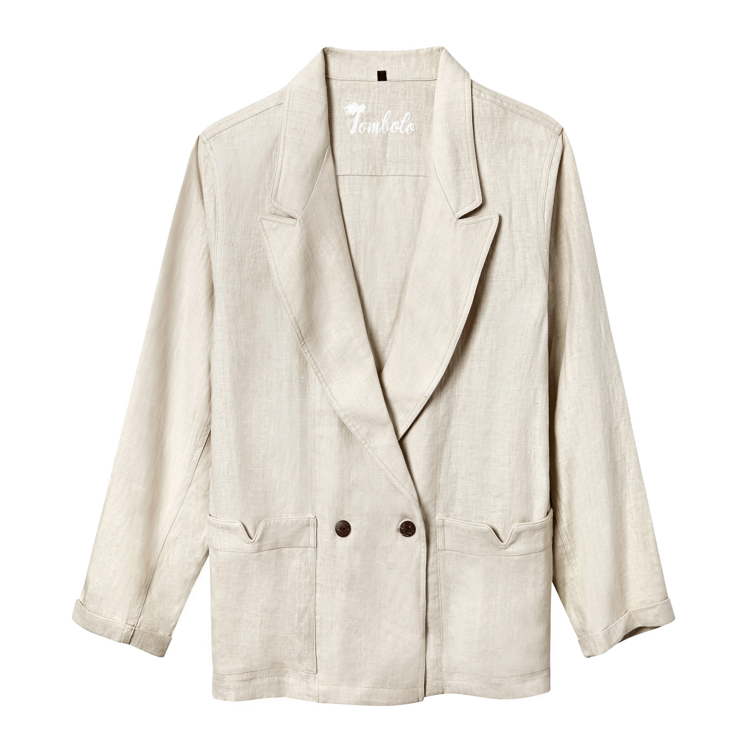 Easy-Going Jacket (Sand Linen)