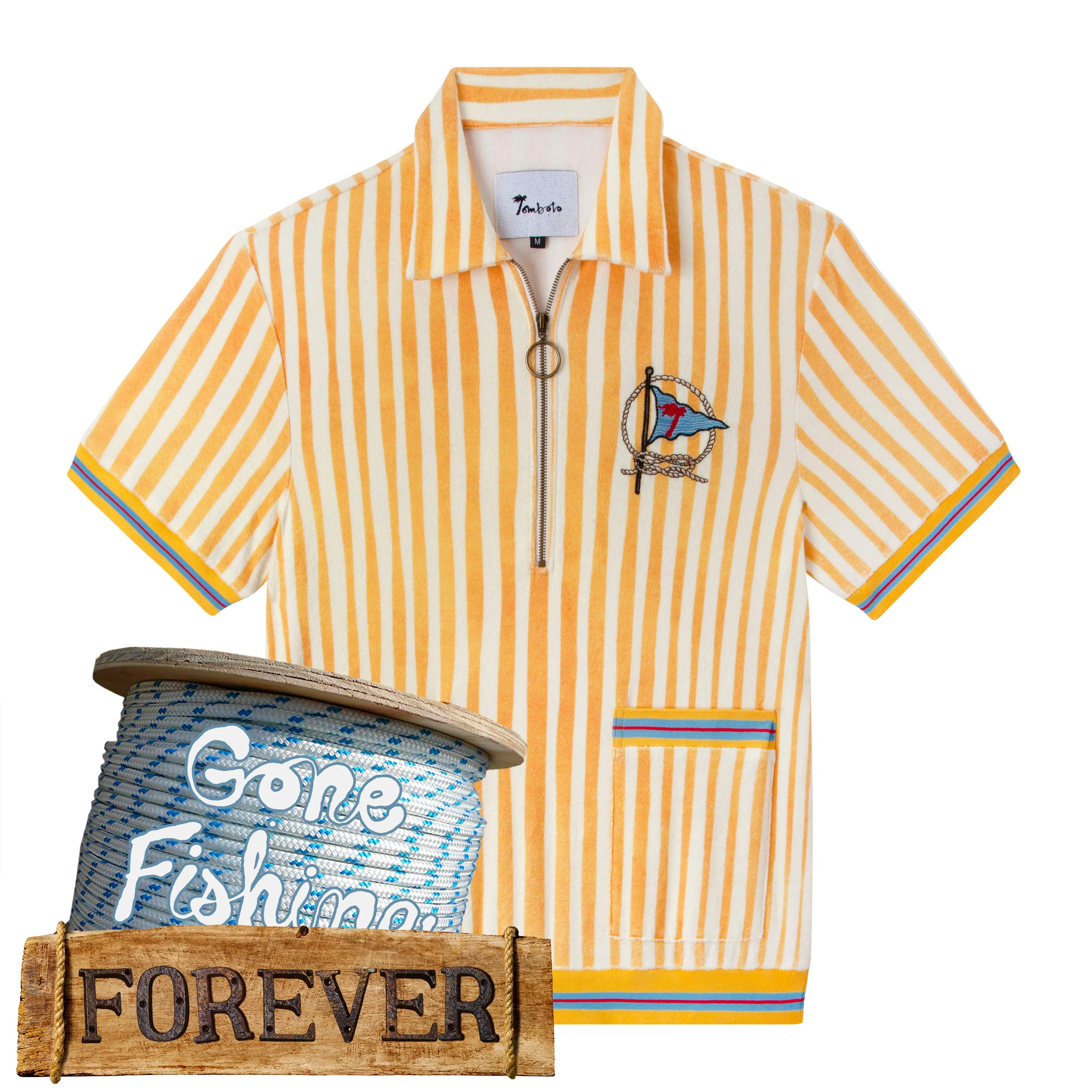 'Striper' Cabana (Yellow)