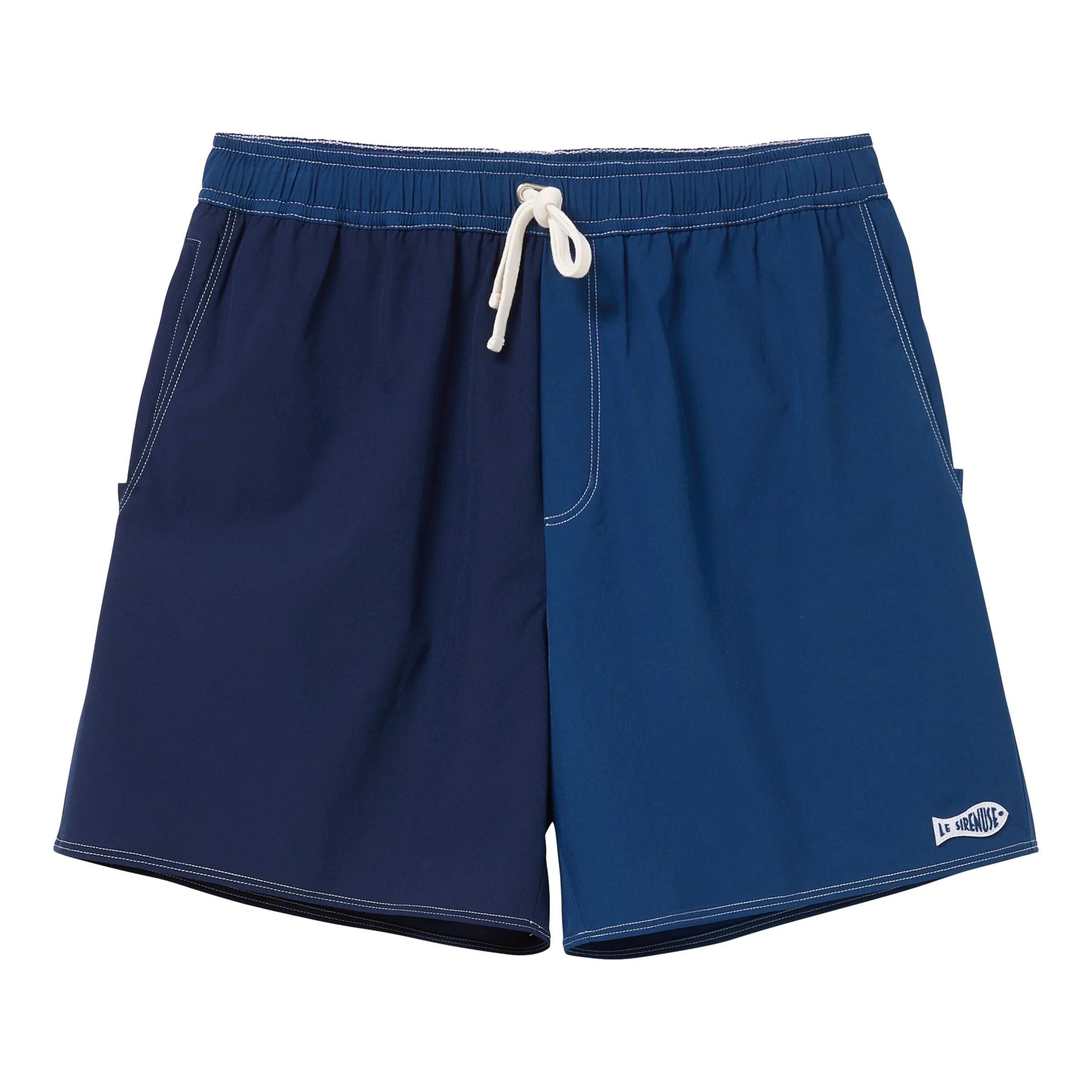 'Le Sirenuse' Guppy Trunks (Blue)