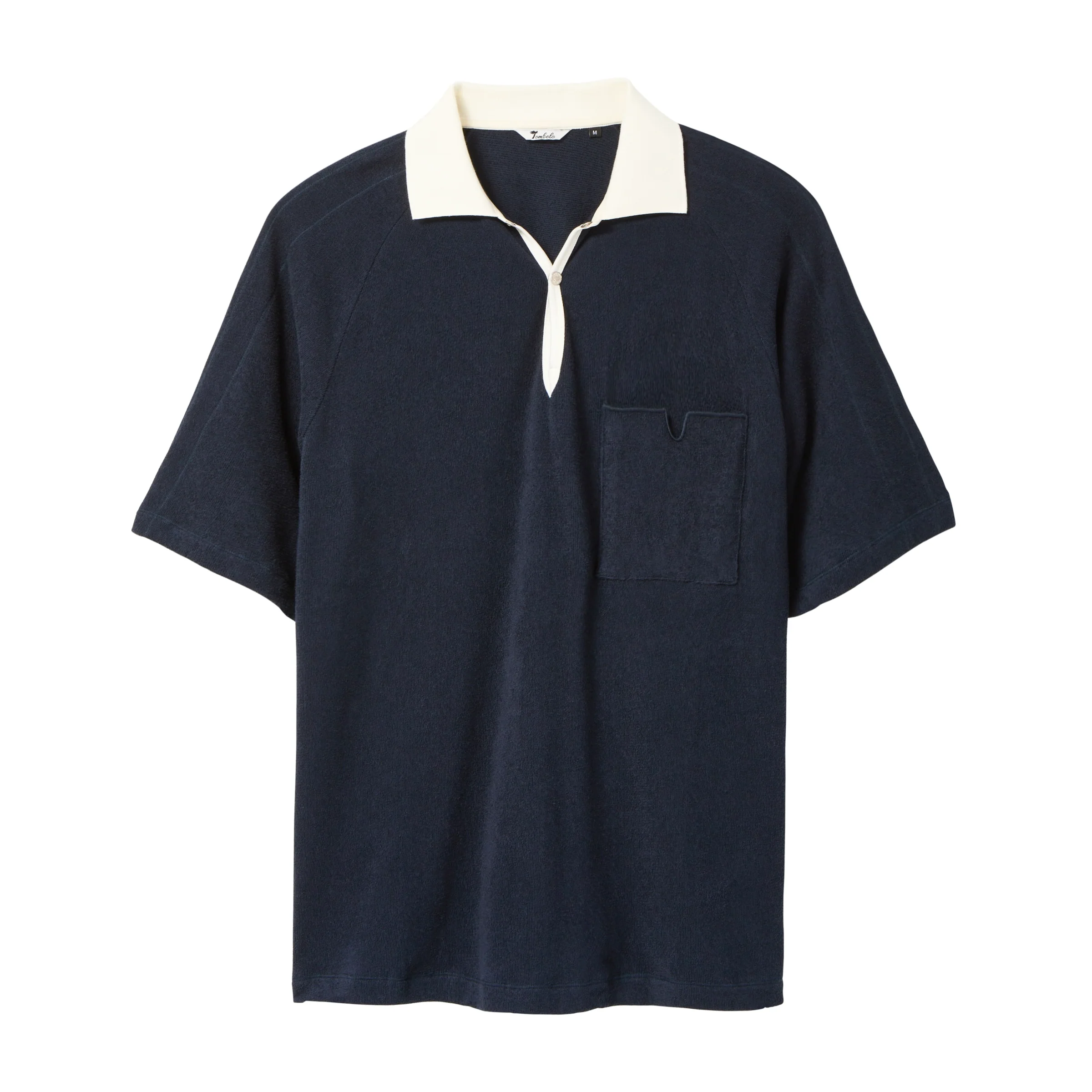 Raglan Terry Polo (Navy)