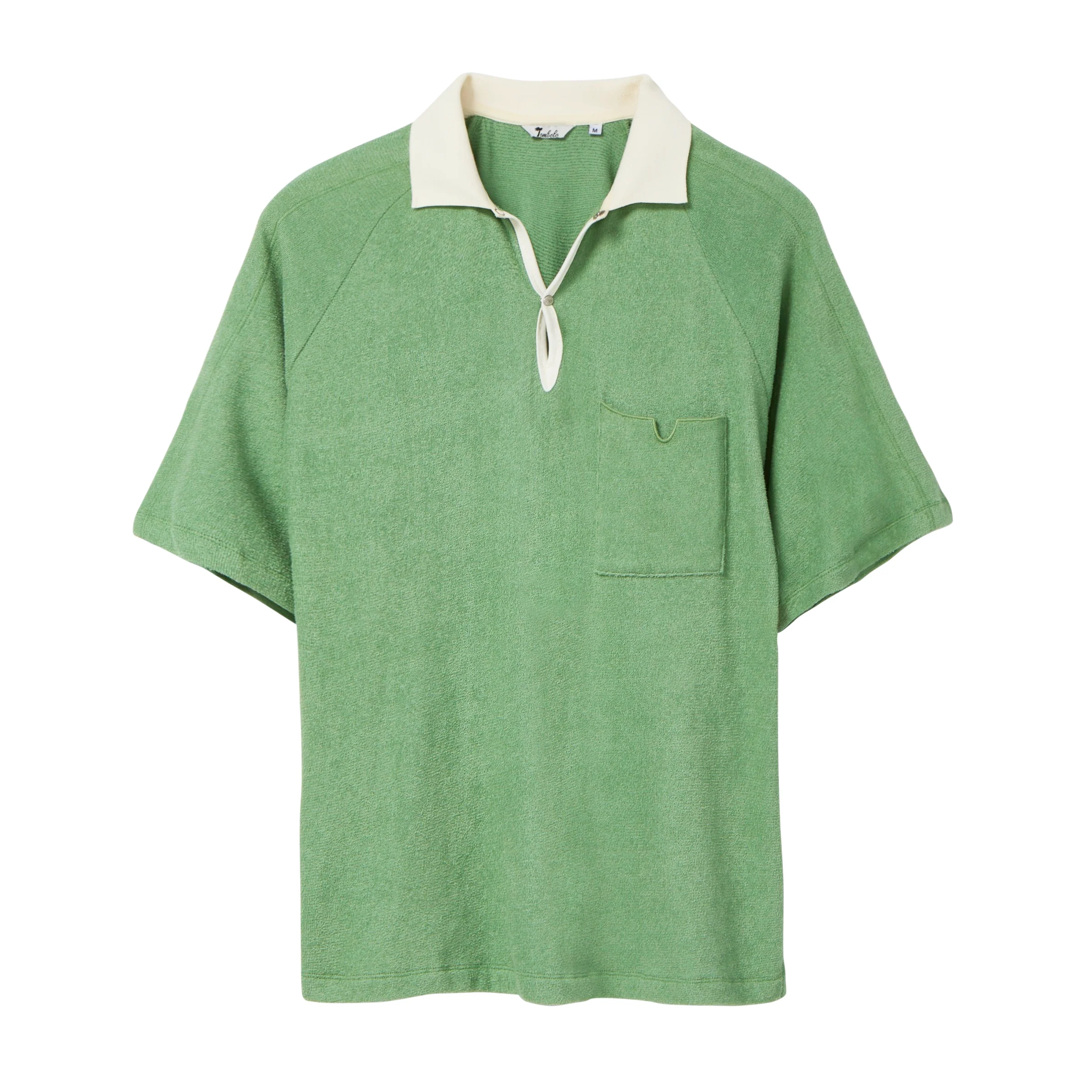 Raglan Terry Polo (Green)