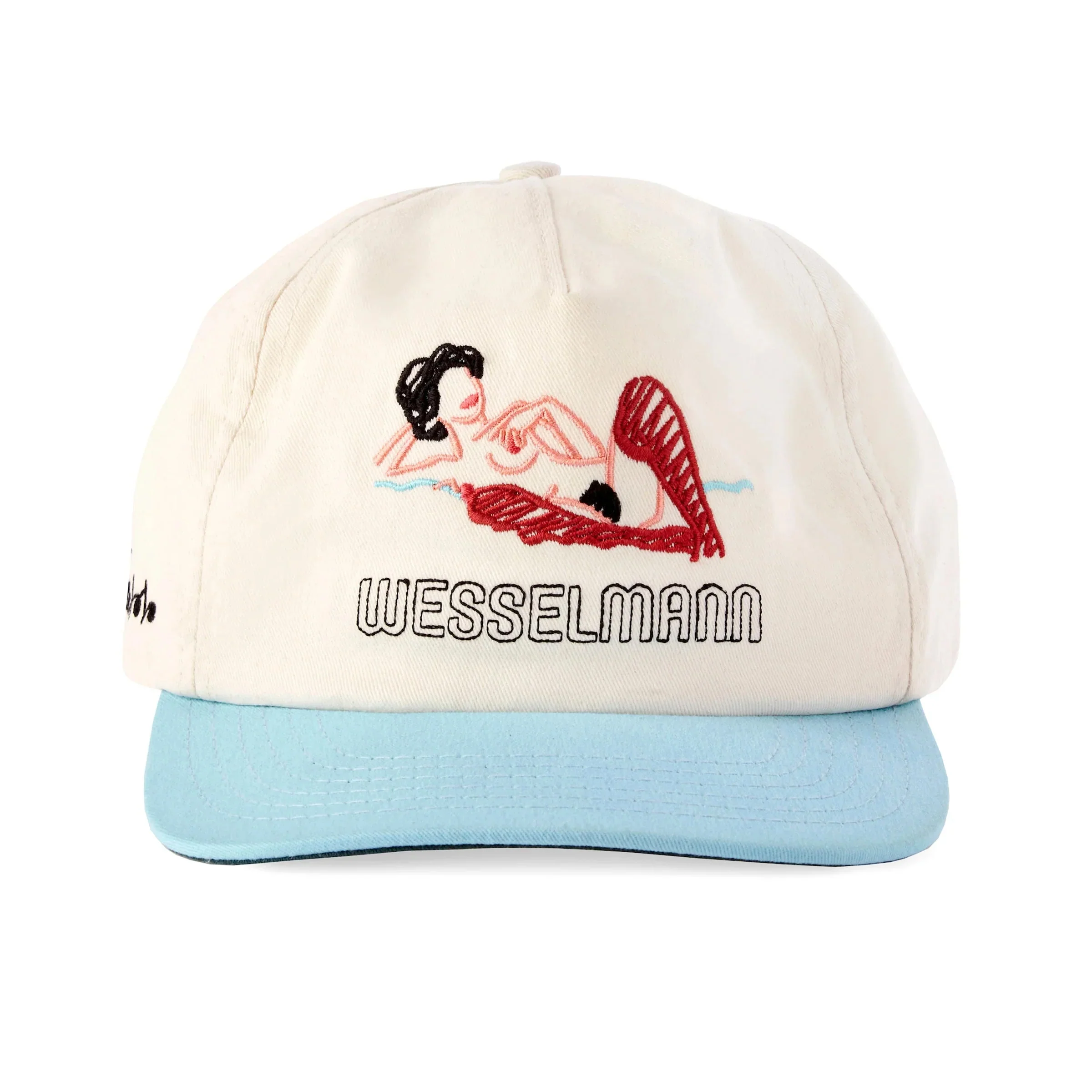 'Tom Wesselmann - Red Stockinged Nude' 5-Panel Souvenir Cap